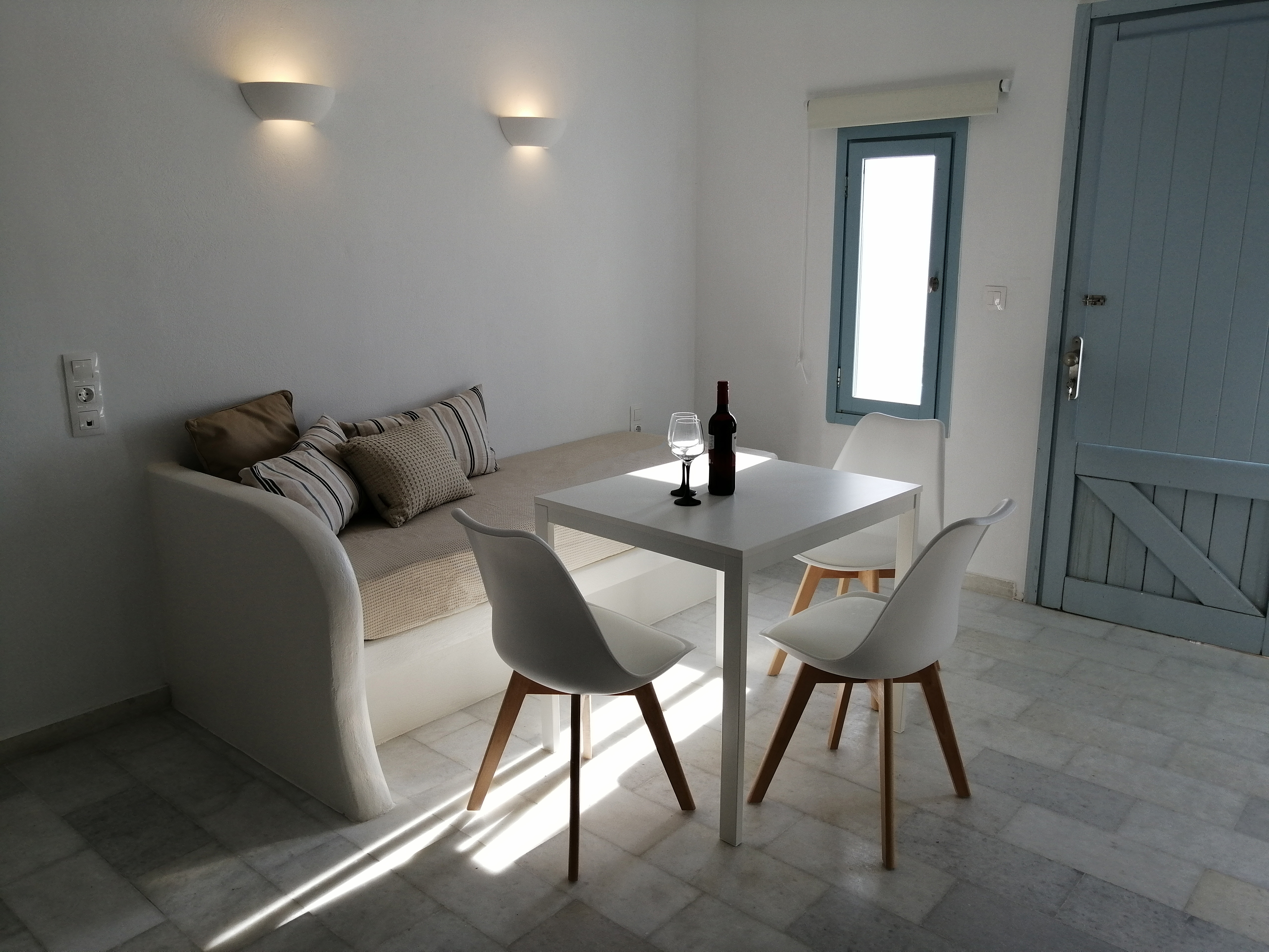 Interior seating area